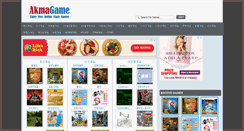 Desktop Screenshot of akmagame.com